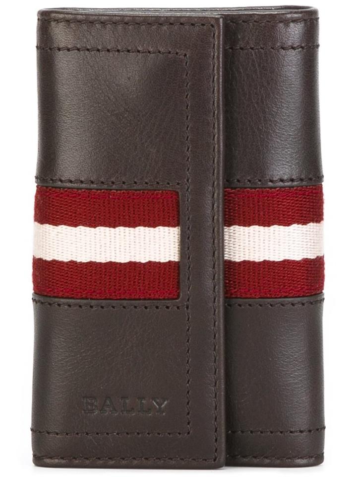 Bally Striped Detailing Elongated Wallet