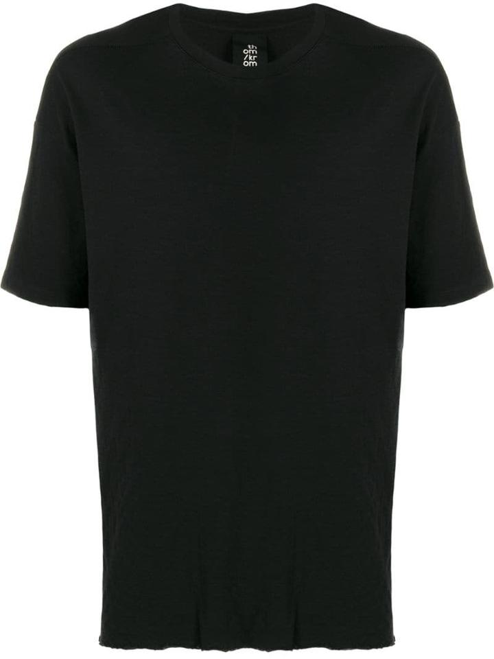Thom Krom Classic Crew Neck T-shirt - Black