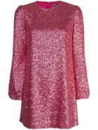 Jill Jill Stuart Sequinned Mini Dress - Pink