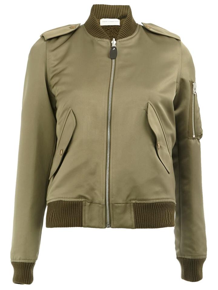 Faith Connexion Shoulder Detail Bomber Jacket