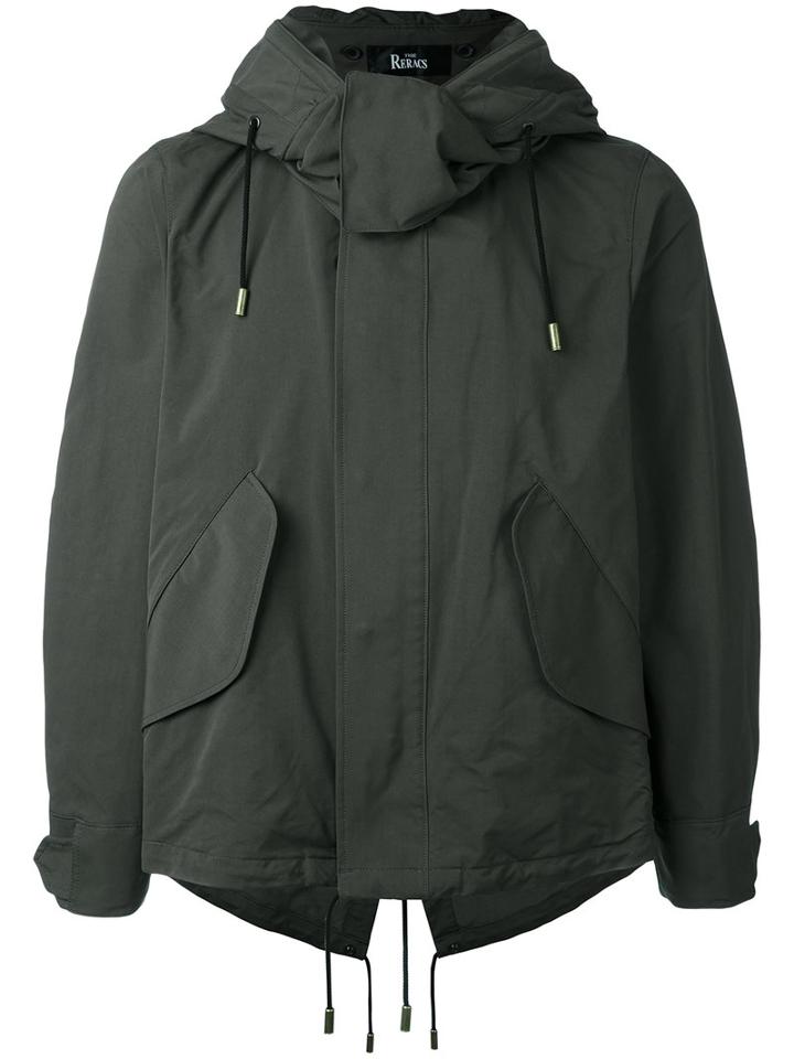 The Reracs - Lightweight Jacket - Men - Nylon/polyester - V, Green, Nylon/polyester