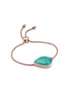 Monica Vinader Siren Nugget Cocktail Chain Amazonite Bracelet - Blue