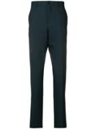 Ps Paul Smith Micro-check Tailored Trousers - Blue