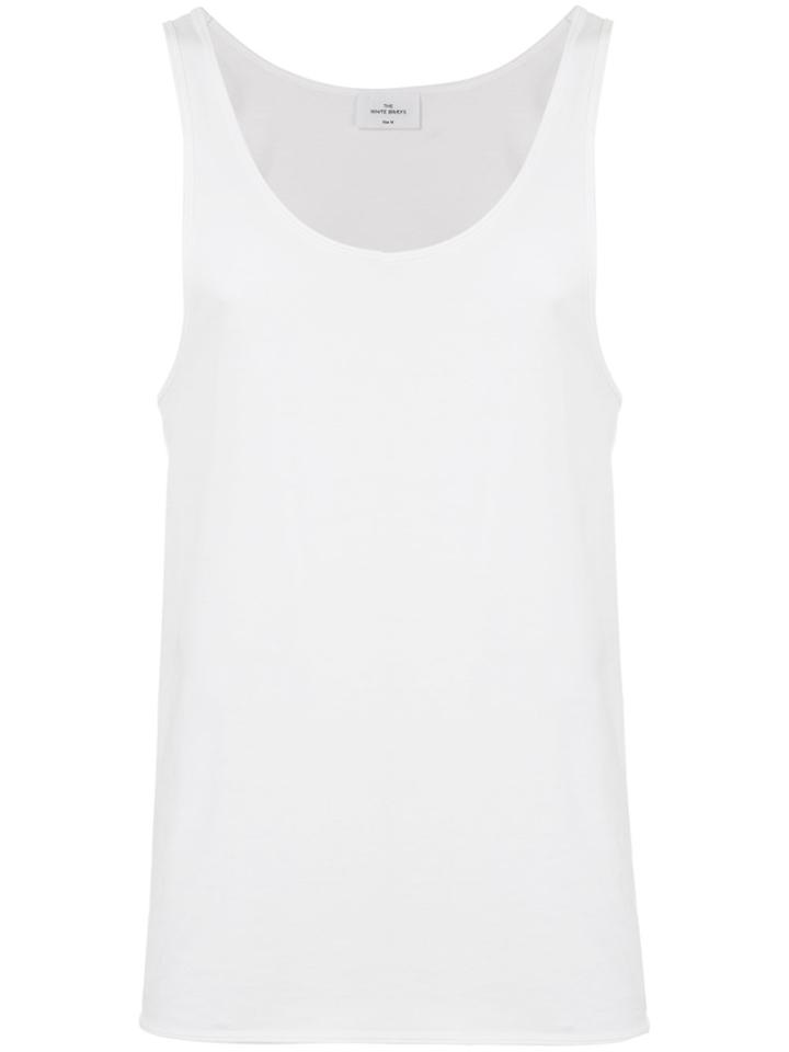 The White Briefs Scoop Neck Tank Top