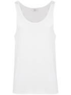 The White Briefs Scoop Neck Tank Top