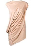 Rick Owens Lilies Ruched Side Top - Pink
