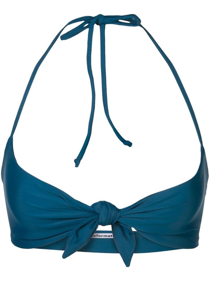 Reformation Hermosa Bikini Top - Green