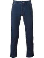 Jacob Cohen Slim Fit Jeans, Men's, Size: 35, Blue, Polyester/spandex/elastane/cotton