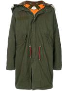 Gucci Oversized Retro Parka Coat - Green