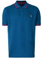 Ps By Paul Smith Short Sleeve Polo Shirt - Blue