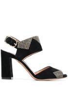 Bally Blake Studded Block Heel Sandals - Black