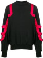 D.gnak Web Detail Sweater - Black