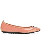 Tod's Ballerina Shoes - Pink & Purple