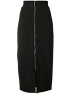 Dorothee Schumacher Zip Front Long Skirt - Black
