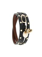 Alexander Mcqueen Studded Charm Bracelet - Black