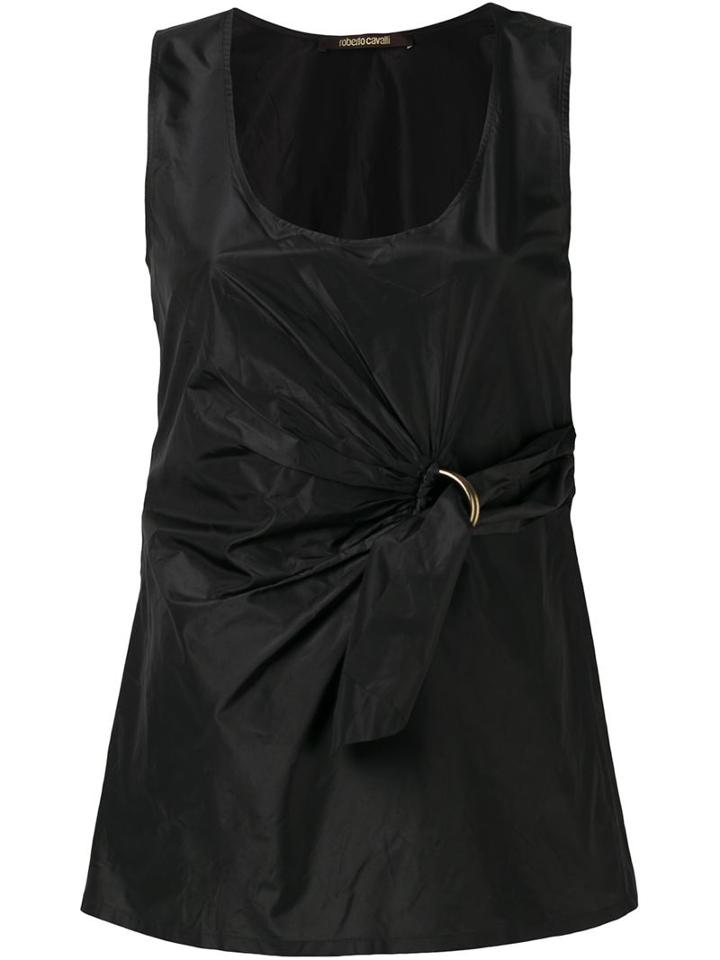 Roberto Cavalli D Link Wrap Top