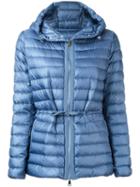 Moncler Raie Jacket, Women's, Size: 0, Blue, Polyamide/feather Down