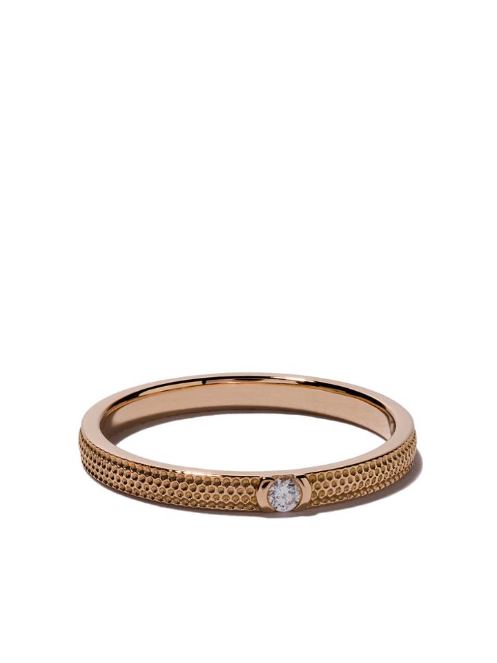 De Beers 18kt Rose Gold Azulea One-diamond Band - Unavailable