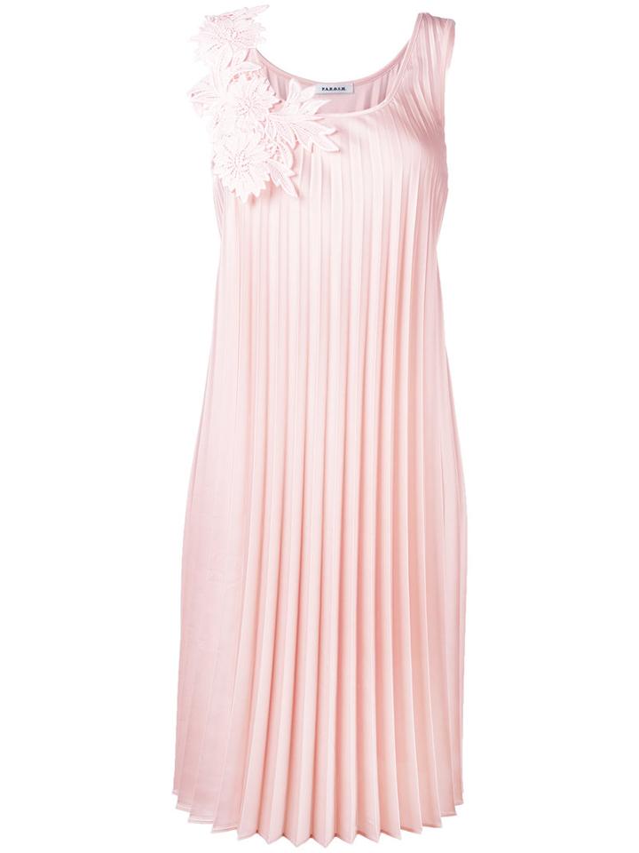 P.a.r.o.s.h. - Piano Dress - Women - Polyester - S, Pink/purple, Polyester
