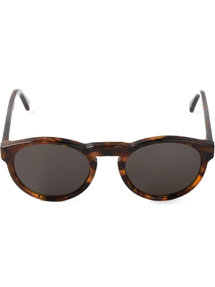 Retro Super Future 'delray' Sunglasses