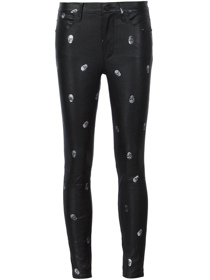 Rta 'ryder' Pants, Women's, Size: 27, Black, Leather