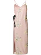 Three Floor Slim Pin Dress - Nude & Neutrals