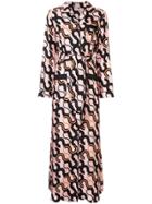 Layeur Pink Fitzgerald New Maxi Pyjama Shirt Dress