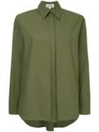 Secular. Lab Loose Fit Long Sleeved Shirt - Green