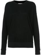 6397 Long-sleeve Fitted Top - Black