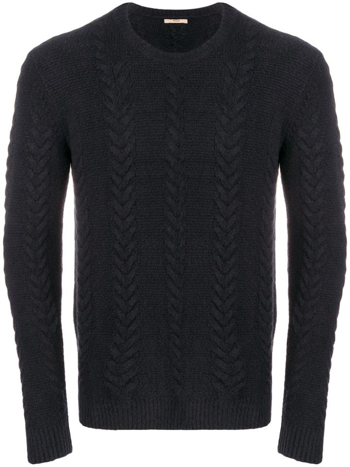 Nuur Knit Sweater - Black