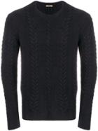 Nuur Knit Sweater - Black