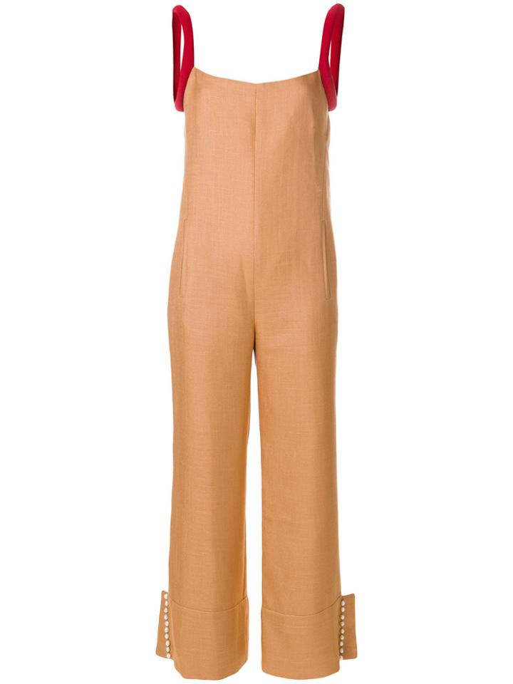 Atu Body Couture Dune Jumpsuit - Nude & Neutrals