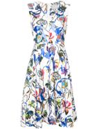 Jason Wu V-neck Floral Dress - White