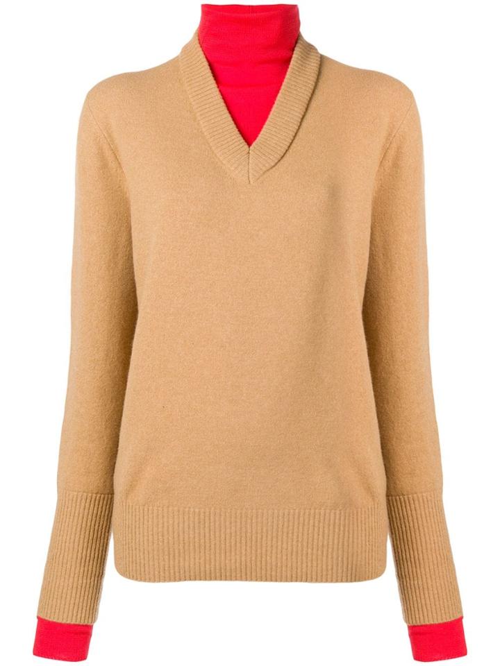 Joseph Double Knit Sweater - Neutrals