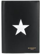 Givenchy Star Patch Passport Holder - Black
