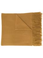Isabel Marant Cashmere Oversized Blanket Scarf - Brown
