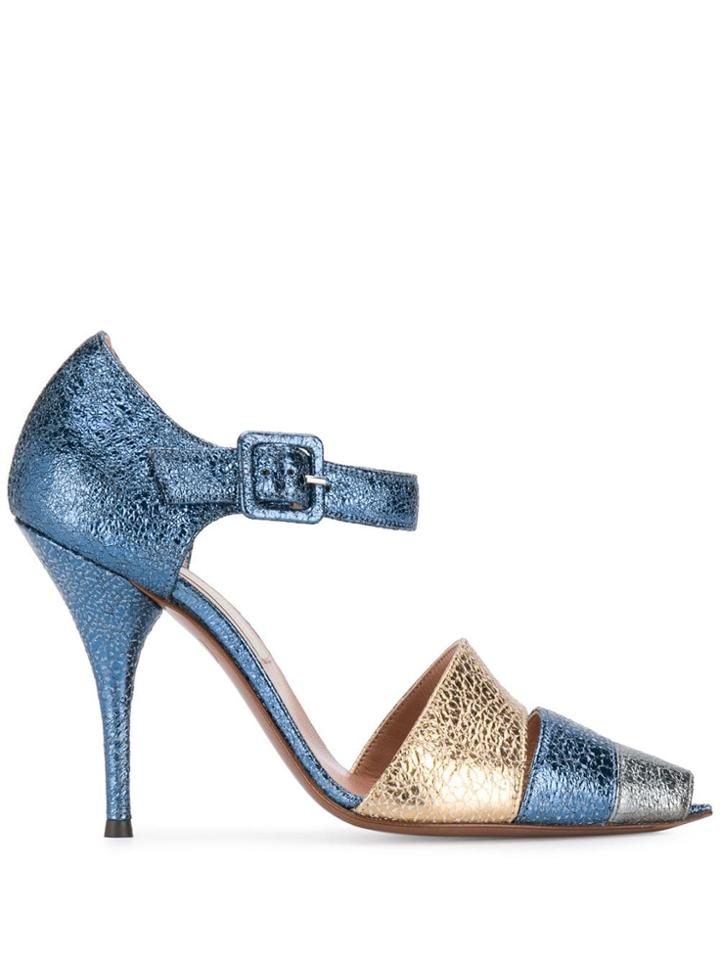 L'autre Chose Colour-block Pumps - Blue