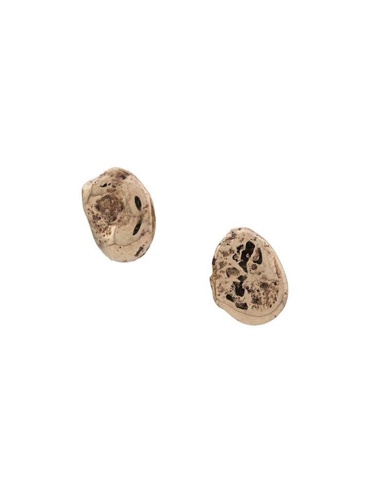 Origin 31 9kt Yellow Gold Sherbert Pip Studs