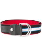 Bally Stripe Nylon Belt - Black