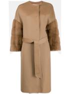 Ava Adore Bilbao Belted Coat - Brown
