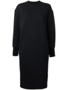 Le Ciel Bleu Sweatshirt Dress, Women's, Size: 36, Black, Polyester/nylon/cotton