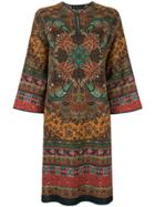 Etro Kaleidoscope Print Dress - Brown