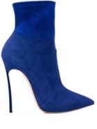 Casadei Heeled Ankle Boots - Blue