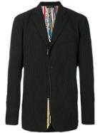 Issey Miyake Zip Up Blazer - Black