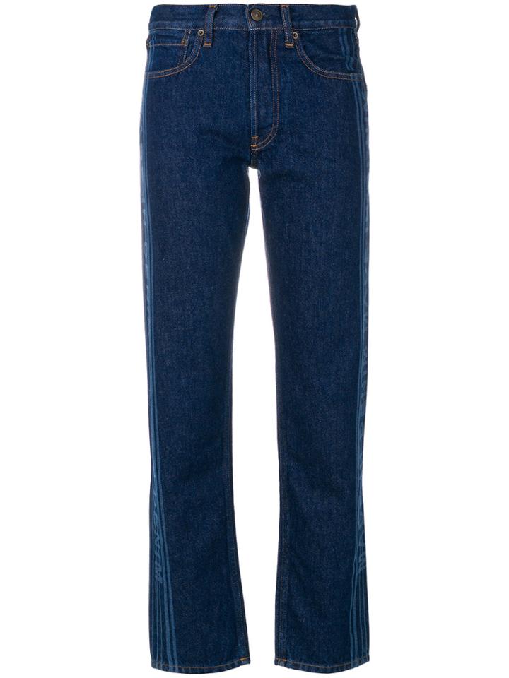 Ports 1961 Logo Printed Jeans - Blue