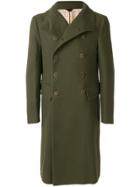 Al Duca D'aosta 1902 Double-breasted Fitted Coat - Green
