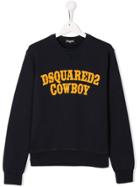 Dsquared2 Kids Cowboy Sweatshirt - Blue