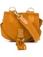 See By Chloé Small Collins Crossbody Bag, Women's, Nude/neutrals, Suede