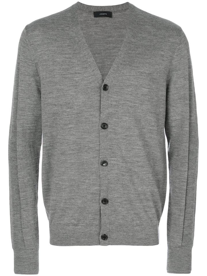 Joseph V-neck Cardigan - Grey