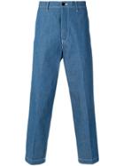 Tomorrowland Tailored Straight-leg Trousers - Blue